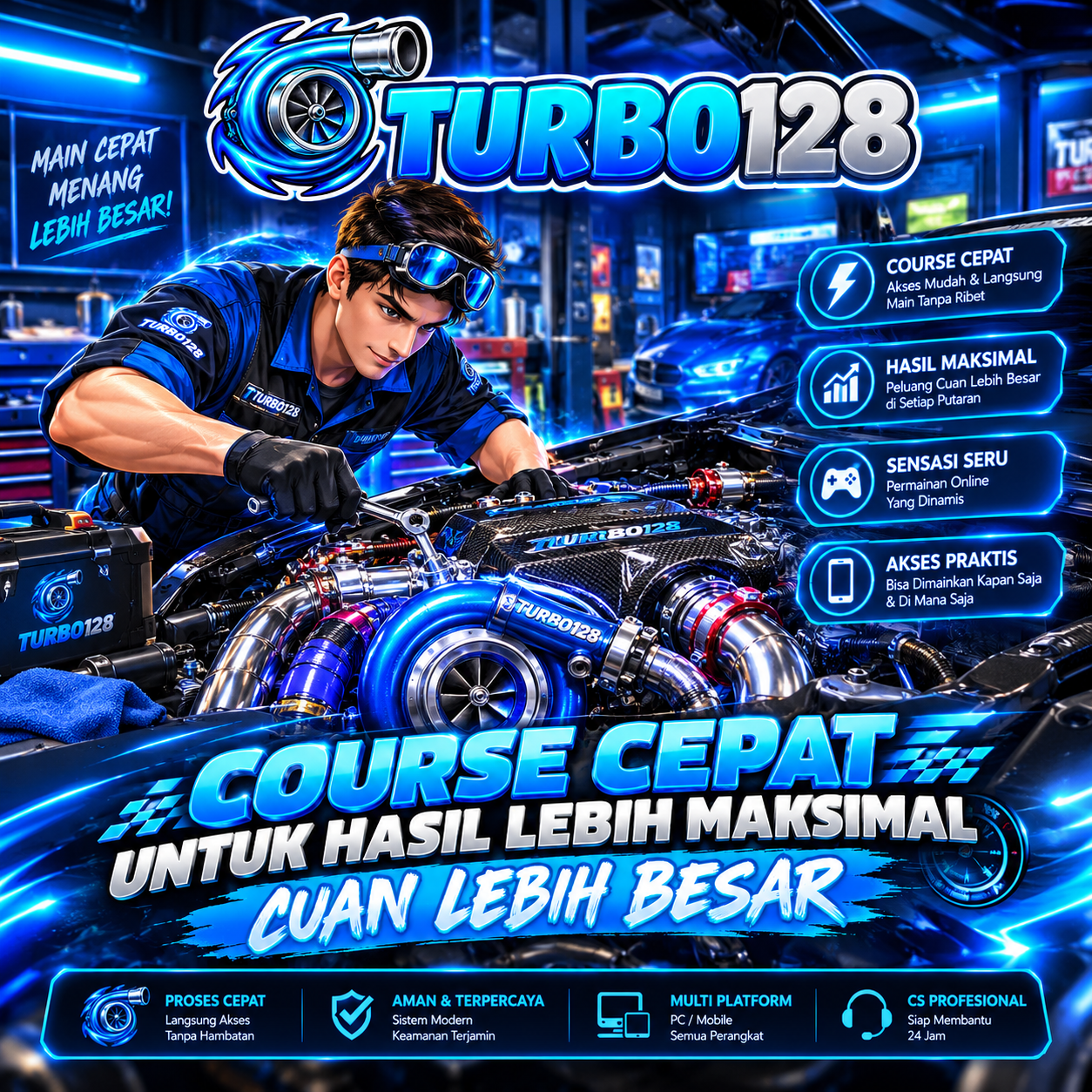 TURBO128 Course Cepat Untuk Hasil Lebih Maksimal Cuan Lebih Besar